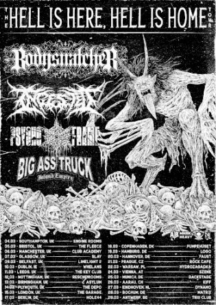 Bodysnatcher European Tour 2026