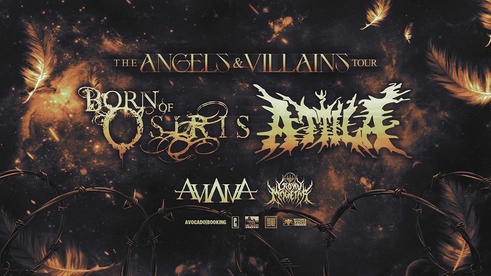BORN OF OSIRIS & ATTILA “Angels & Villains” Tour 2024