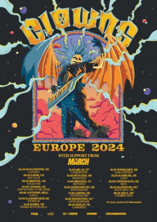 Clowns EU Tour 2024