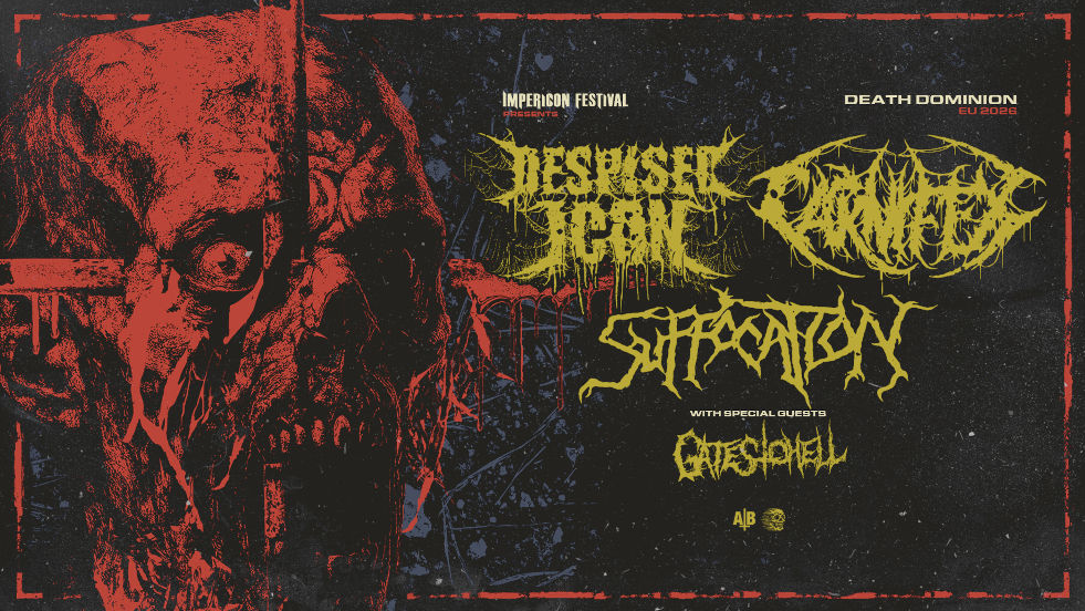 IMPERICON FESTIVAL presents DEATH DOMINION EU 2026 - DESPISED ICON, CARNIFEX, SUFFOCATION w/ Special Guests GATES TO HELL