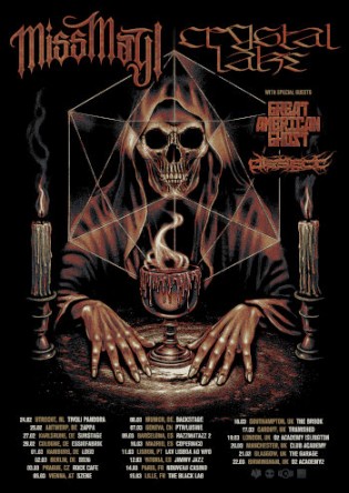 Crystal Lake & Miss May I European Tour 2026