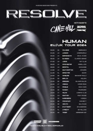 Resolve “Human” EU/UK Tour 2024