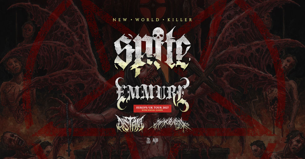 Spite/Emmure EU/UK New World Killer Co-Headline Tour 2027 