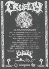 Cruelty Uk Tour March 2024