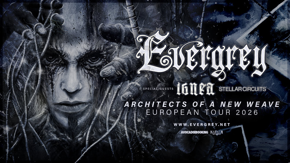 EVERGREY “ARCHITECTS OF A NEW WEAVE” EUROPEAN TOUR 2026