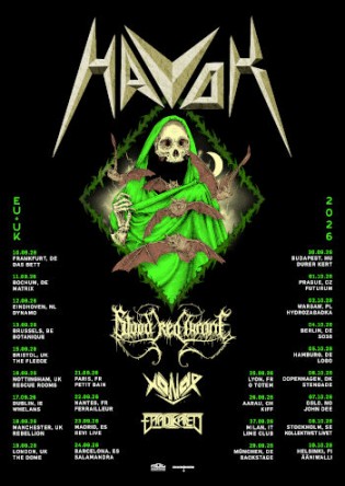 Havok Europe Tour 2026