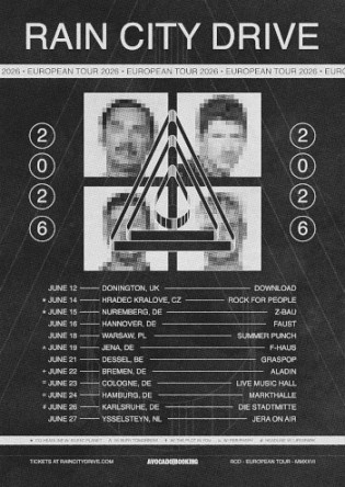 Rain City Drive Europe Summer 2026