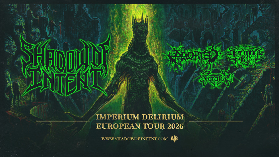 Shadow Of Intent “Imperium Delirium” European Tour 2026