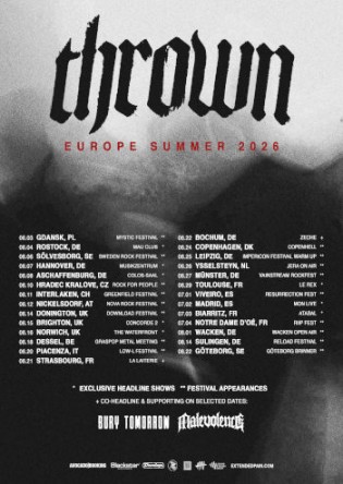 Thrown Europe Summer 2026